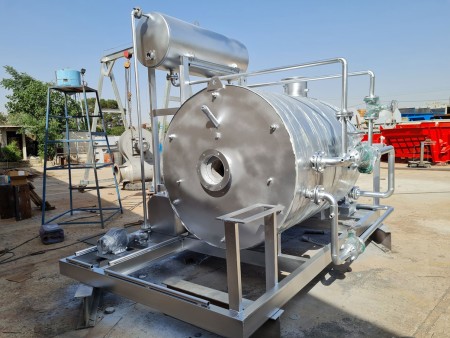 گرمکن روغن ، اویل هیتر کارخانه آسفالت