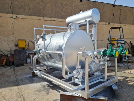 گرمکن روغن ، اویل هیتر کارخانه آسفالت