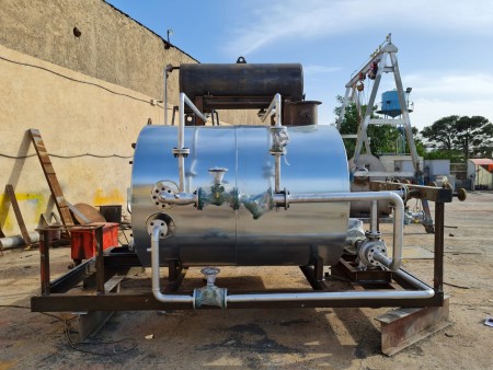 گرمکن روغن ، اویل هیتر کارخانه آسفالت