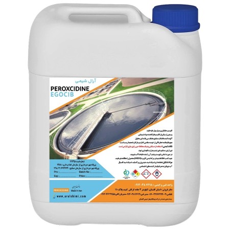 Purification and disinfectant of water and sewage peroxidine-gagibs