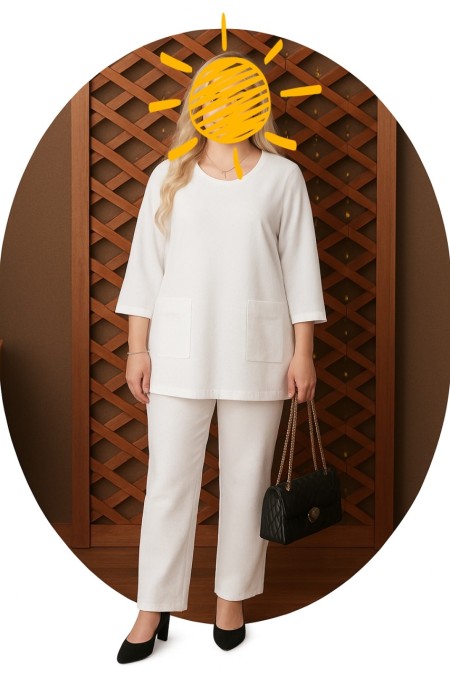 ست مانتو و شلوار(ارسال رایگان)