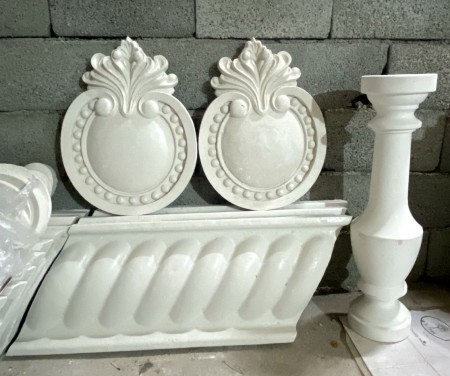 ستون و سرستون نما پیش‌ساخته از سنگ مصنوعی کورین