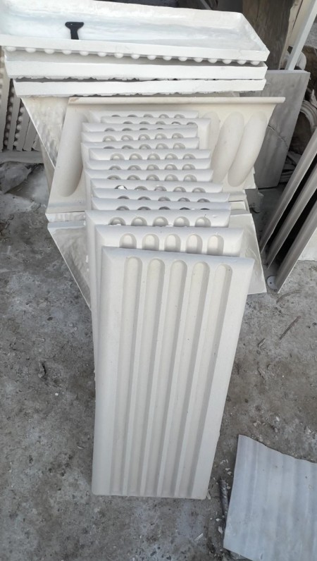 ستون و سرستون نما پیش‌ساخته از سنگ مصنوعی کورین