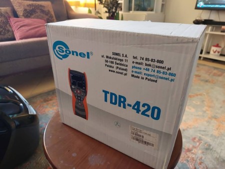 دستگاه TDR برای تست قطعی کابل های برق