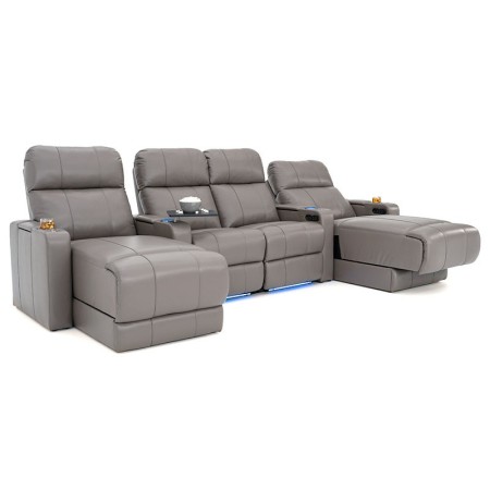 Leather home theater chair