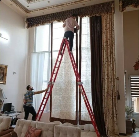 خشکشویی‌وسفیدشویی فوق تخصصی پرده در خشکشویی ایتالیایی عالیجنابvipاهواز