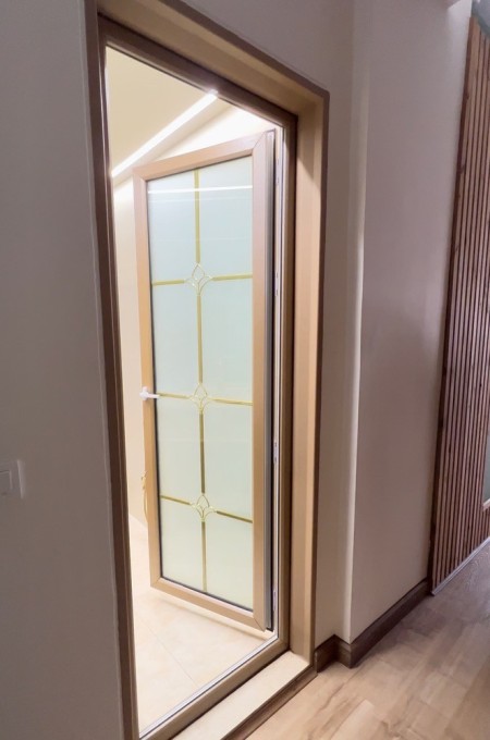 UPVC service waterproof door