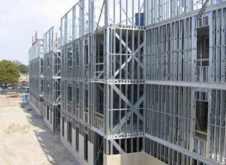 Modern and light -style LSF steel buildings