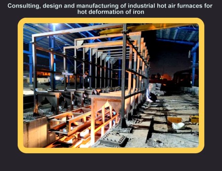 ساخت و تعمیر دیگ بخار، مشعل و کوره هوا گرم.