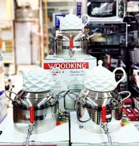 کتری و قوری وودکینگ woodking