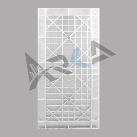 Concrete plastic mold (polymer bed)