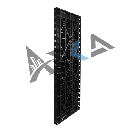 Concrete plastic mold (polymer bed)