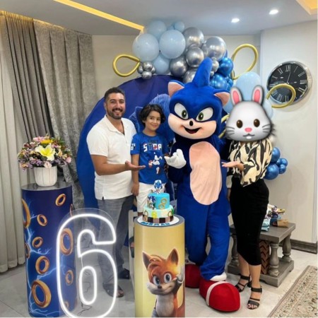 کرایه تنپوش عروسک دیجی بادکنک ارایی تن پوش