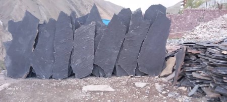 فروش سنگ ورقه ای مشکی میگون