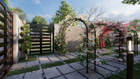 The design of the area with the Danshi architecture group