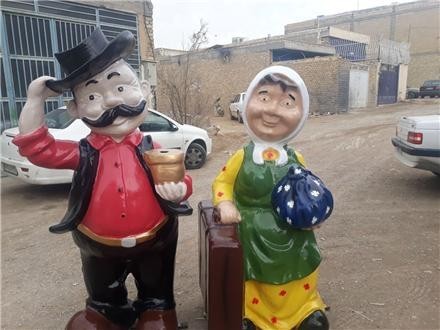 Urban elements of Zarin fiberglass by Safahan