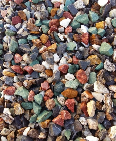 شن رنگی طبیعی معدنی