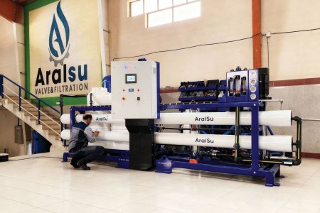 اب‌شیرین‌کن صنعتی تمام‌اتوماتیک | طراحی و ساخت توسط آرال سو