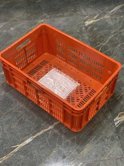 سبد پلاستیکی 25 کیلویی برای مرغ و گوشت،مناسب سردخانه و کشتارگاه