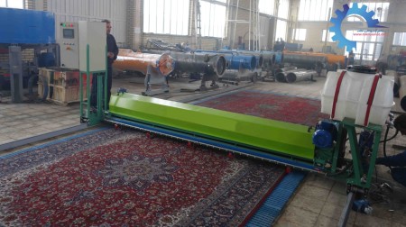 قالیشور ریلی اتوماتیک با خشک کن فرش