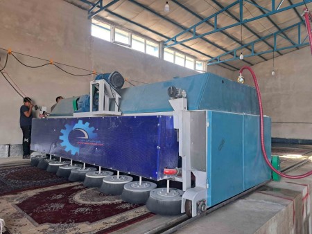 قالیشور ریلی اتوماتیک با خشک کن فرش