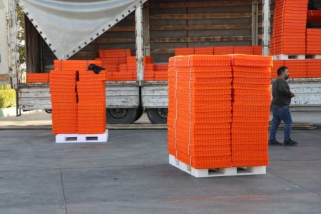 قفس مرغ زنده، قفس پلاستیکی عراقی، قفس پلاستیکی صادراتی