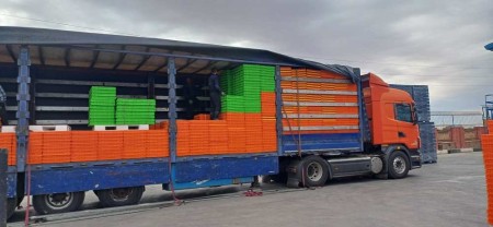 قفس مرغ زنده، قفس پلاستیکی عراقی، قفس پلاستیکی صادراتی