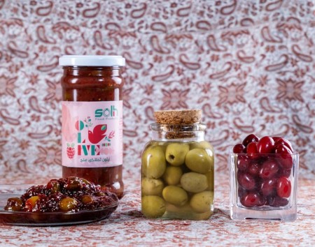 Peace raspberry olive, a different taste, special color