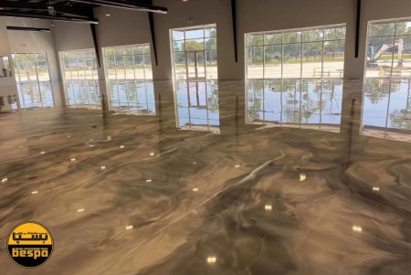 Production of clear and colored stone epoxy