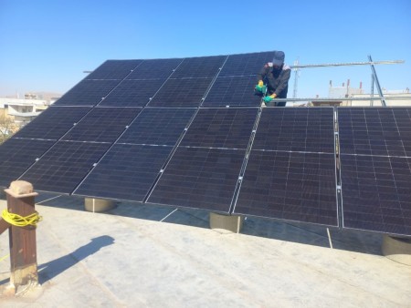 Construction of a Solar Power Plant in Lorestan