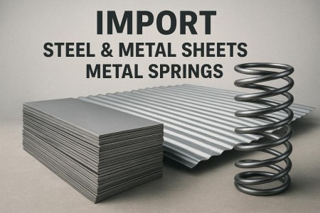 واردات ورق های استیل و فلزی