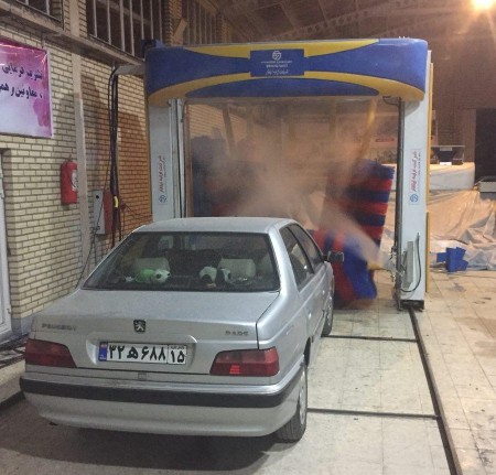 پیش‌شستشوی کارواش اتوماتیک Robo Wash| حذف گل‌ولای و جلوگیری از خط‌وخش