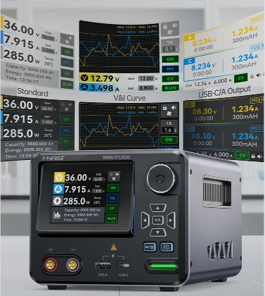 منبع تغذیه 285 وات هوشمند FNIRSI IPS3608