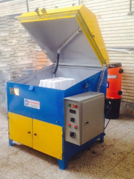 صفرشویی صنعتی قطعات کیفیت، پاکیزگی حرفه‌ای با ارابه ایلقار