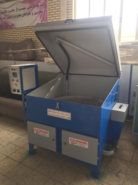صفرشویی صنعتی قطعات کیفیت، پاکیزگی حرفه‌ای با ارابه ایلقار