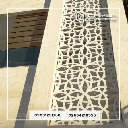 قطعه مشبک بتنی نما