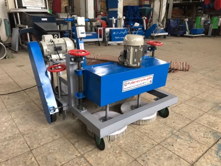 دستگاه قالیشویی دستی دو ردیفه پالیشر ارابه ایلقار