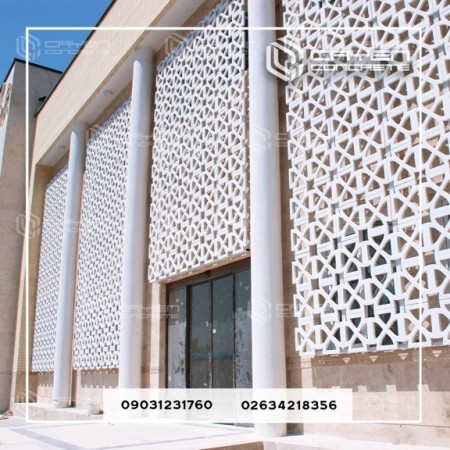 پنل مشبک بتنی جی اف آر سی