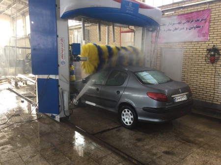 کارواش اتوماتیک ارابه ایلقار | ساخت سفارشی و عملکرد حرفه‌ای