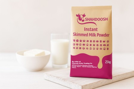 شیر خشک بدون چربی با حلالیت فوری | برند شاهدوش