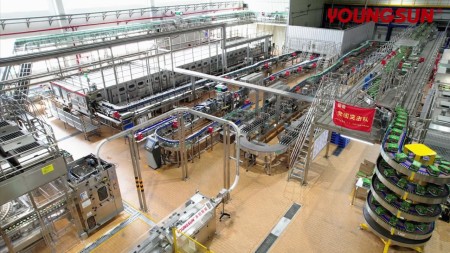 خط تولید کامل نوشابه انرژی زا در قوطی can