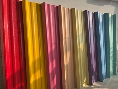 انواع ورق رنگی یو پی وی سی UPVC