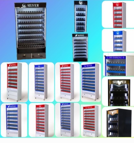 استند سیگار و تنباکو و ذغال و چیپس و پفک