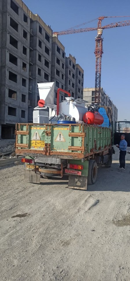 اجرای فوم بتن