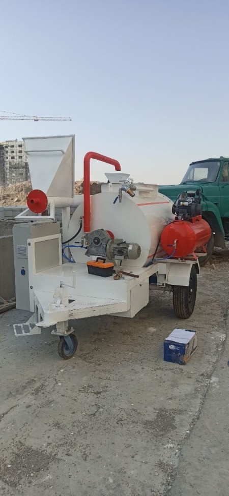 اجرای فوم بتن