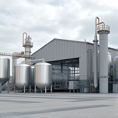 ساخت برج تقطیر