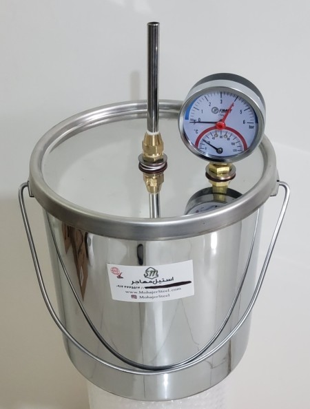 Steel Distillation Pot