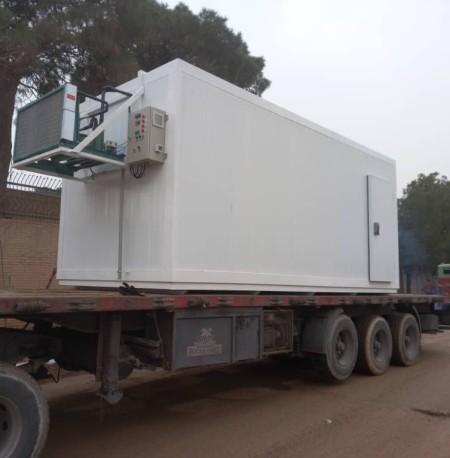 سردخانه کانکسی با قابلیت جابجایی