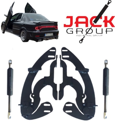 Complete Mechanism for Samand Batwing Door with Turkish Gas Strut