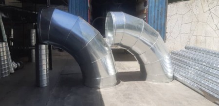 لوله اسپیرال و اتصالات تهویه صنعتی، هود استیل و سانتریفیوژ